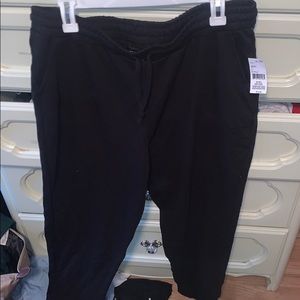Black joggers